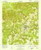 Lumpkin Georgia Historical topographic map, 1:24000 scale, 7.5 X 7.5 Minute, Year 1950