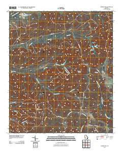 Lumpkin SW Georgia Historical topographic map, 1:24000 scale, 7.5 X 7.5 Minute, Year 2011