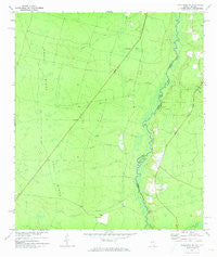 Macclenny NE Georgia Historical topographic map, 1:24000 scale, 7.5 X 7.5 Minute, Year 1972