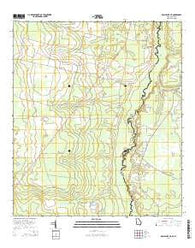 Macclenny NE Georgia Current topographic map, 1:24000 scale, 7.5 X 7.5 Minute, Year 2014