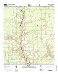 Macclenny NW Georgia Current topographic map, 1:24000 scale, 7.5 X 7.5 Minute, Year 2014