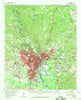 Macon Georgia Historical topographic map, 1:62500 scale, 15 X 15 Minute, Year 1956