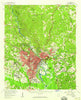Macon Georgia Historical topographic map, 1:62500 scale, 15 X 15 Minute, Year 1956
