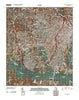 Macon West Georgia Historical topographic map, 1:24000 scale, 7.5 X 7.5 Minute, Year 2011
