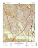 Macon West Georgia Current topographic map, 1:24000 scale, 7.5 X 7.5 Minute, Year 2014