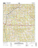 Madison Georgia Current topographic map, 1:24000 scale, 7.5 X 7.5 Minute, Year 2014