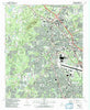 Marietta Georgia Historical topographic map, 1:24000 scale, 7.5 X 7.5 Minute, Year 1992