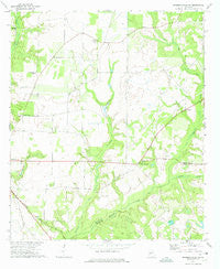 Marshallville SW Georgia Historical topographic map, 1:24000 scale, 7.5 X 7.5 Minute, Year 1972