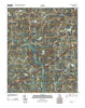 Martin Georgia Historical topographic map, 1:24000 scale, 7.5 X 7.5 Minute, Year 2011