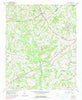 Martin Georgia Historical topographic map, 1:24000 scale, 7.5 X 7.5 Minute, Year 1960