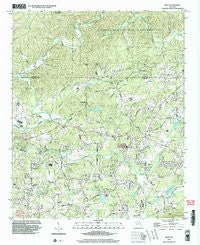 Matt Georgia Historical topographic map, 1:24000 scale, 7.5 X 7.5 Minute, Year 1999