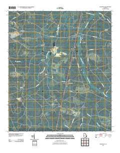 McKinnon Georgia Historical topographic map, 1:24000 scale, 7.5 X 7.5 Minute, Year 2011
