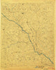 Mc Cormick South Carolina Historical topographic map, 1:125000 scale, 30 X 30 Minute, Year 1892