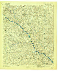 Mc Cormick South Carolina Historical topographic map, 1:125000 scale, 30 X 30 Minute, Year 1892