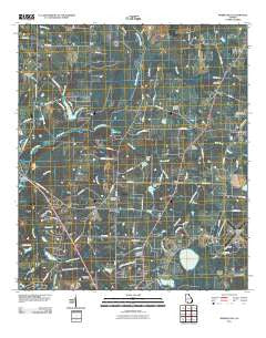 Merrillville Georgia Historical topographic map, 1:24000 scale, 7.5 X 7.5 Minute, Year 2011