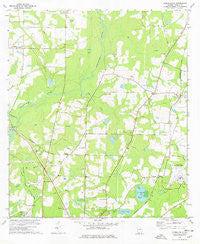 Merrillville Georgia Historical topographic map, 1:24000 scale, 7.5 X 7.5 Minute, Year 1978