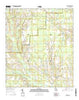 Mershon Georgia Current topographic map, 1:24000 scale, 7.5 X 7.5 Minute, Year 2014