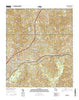 Midland Georgia Current topographic map, 1:24000 scale, 7.5 X 7.5 Minute, Year 2014