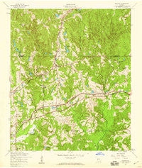 Midland Georgia Historical topographic map, 1:24000 scale, 7.5 X 7.5 Minute, Year 1955