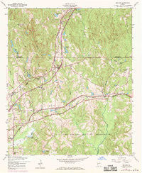 Midland Georgia Historical topographic map, 1:24000 scale, 7.5 X 7.5 Minute, Year 1955