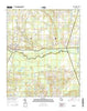 Midville Georgia Current topographic map, 1:24000 scale, 7.5 X 7.5 Minute, Year 2014