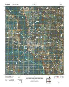 Millen Georgia Historical topographic map, 1:24000 scale, 7.5 X 7.5 Minute, Year 2011