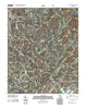 Mineral Bluff Georgia Historical topographic map, 1:24000 scale, 7.5 X 7.5 Minute, Year 2011