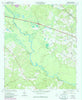 Minter Georgia Historical topographic map, 1:24000 scale, 7.5 X 7.5 Minute, Year 1974