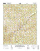 Monticello Georgia Current topographic map, 1:24000 scale, 7.5 X 7.5 Minute, Year 2014