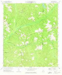 Morris Georgia Historical topographic map, 1:24000 scale, 7.5 X 7.5 Minute, Year 1973