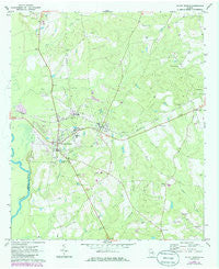 Mount Vernon Georgia Historical topographic map, 1:24000 scale, 7.5 X 7.5 Minute, Year 1970