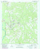 Mount Vernon Georgia Historical topographic map, 1:24000 scale, 7.5 X 7.5 Minute, Year 1970