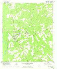 Mount Vernon Georgia Historical topographic map, 1:24000 scale, 7.5 X 7.5 Minute, Year 1970