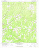 Mountville Georgia Historical topographic map, 1:24000 scale, 7.5 X 7.5 Minute, Year 1964