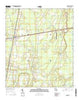 Nahunta Georgia Current topographic map, 1:24000 scale, 7.5 X 7.5 Minute, Year 2014
