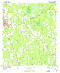 Nashville East Georgia Historical topographic map, 1:24000 scale, 7.5 X 7.5 Minute, Year 1978