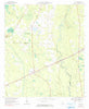 Naylor Georgia Historical topographic map, 1:24000 scale, 7.5 X 7.5 Minute, Year 1968