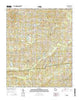Nebo Georgia Current topographic map, 1:24000 scale, 7.5 X 7.5 Minute, Year 2014