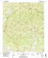 Neels Gap Georgia Historical topographic map, 1:24000 scale, 7.5 X 7.5 Minute, Year 1988