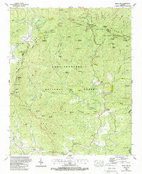 Neels Gap Georgia Historical topographic map, 1:24000 scale, 7.5 X 7.5 Minute, Year 1988