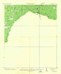 Neels Gap Georgia Historical topographic map, 1:24000 scale, 7.5 X 7.5 Minute, Year 1935