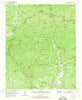 Neels Gap Georgia Historical topographic map, 1:24000 scale, 7.5 X 7.5 Minute, Year 1950