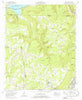 New Home Georgia Historical topographic map, 1:24000 scale, 7.5 X 7.5 Minute, Year 1970