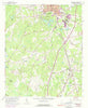 Newnan South Georgia Historical topographic map, 1:24000 scale, 7.5 X 7.5 Minute, Year 1965