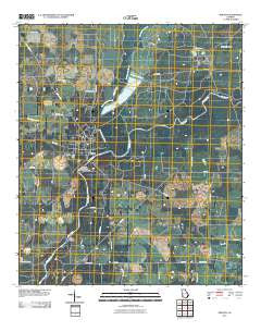 Newton Georgia Historical topographic map, 1:24000 scale, 7.5 X 7.5 Minute, Year 2011