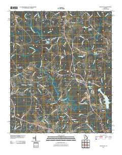 Nicholson Georgia Historical topographic map, 1:24000 scale, 7.5 X 7.5 Minute, Year 2011