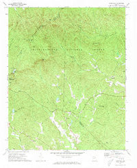 Nimblewill Georgia Historical topographic map, 1:24000 scale, 7.5 X 7.5 Minute, Year 1971