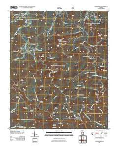 Noontootla Georgia Historical topographic map, 1:24000 scale, 7.5 X 7.5 Minute, Year 2011