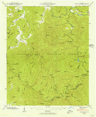 Noontootla Georgia Historical topographic map, 1:24000 scale, 7.5 X 7.5 Minute, Year 1946