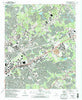 Norcross Georgia Historical topographic map, 1:24000 scale, 7.5 X 7.5 Minute, Year 1992